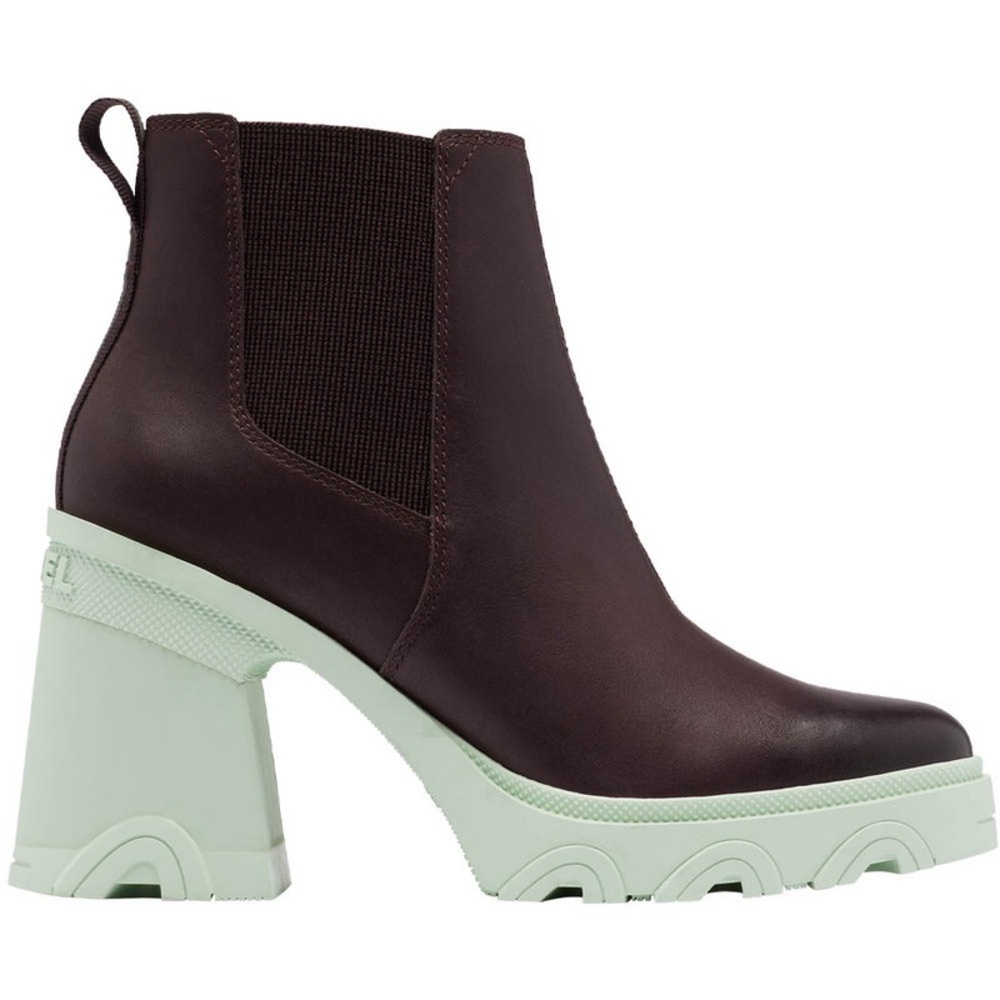 Sorel Brex™ Waterproof Platform Block Heel Chelsea Boot Size 6.5 NWOB - Picture 7 of 8